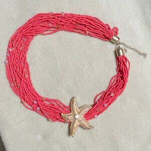 Coastal Beaded Necklace.